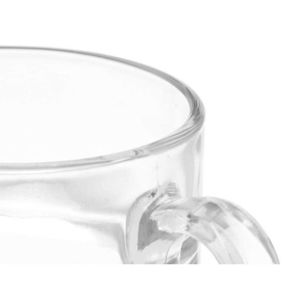 Set di Tazze da Caffè Vivalto Trasparente Vetro 90 ml (6 Unità)