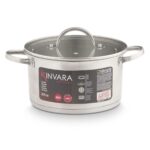 Casseruola con coperchio in vetro Kinvara Argentato 3,8 L 29 x 12 x 22 cm 29 x 16 x 22 cm Induzione (6 Unità)