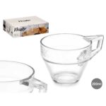 Tazza di caffè e tè Vivalto Trasparente Vetro 199 ml (6 Unità)