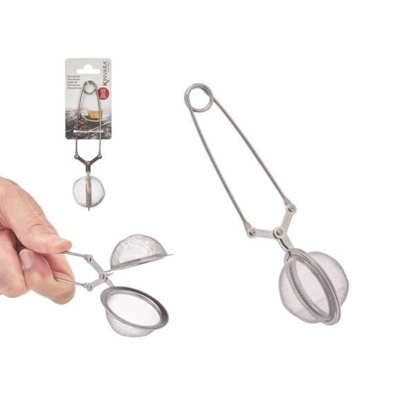 Infusore Kinvara Metallo Acciaio inossidabile Acciaio 5 x 16 x 5,3 cm (12 Unità)