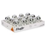 Oliera Vivalto Trasparente Metallo Vetro Plastica 260 ml 10,3 x 10 x 9 cm (12 Unità)