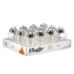 Oliera Vivalto Trasparente Vetro 280 ml 10 x 12,3 x 7 cm (12 Unità)