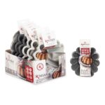 Stampo per Dolci Kinvara Grigio chiaro Grigio scuro Silicone 1,5 L 24,5 x 10 x 24,5 cm (6 Unità)