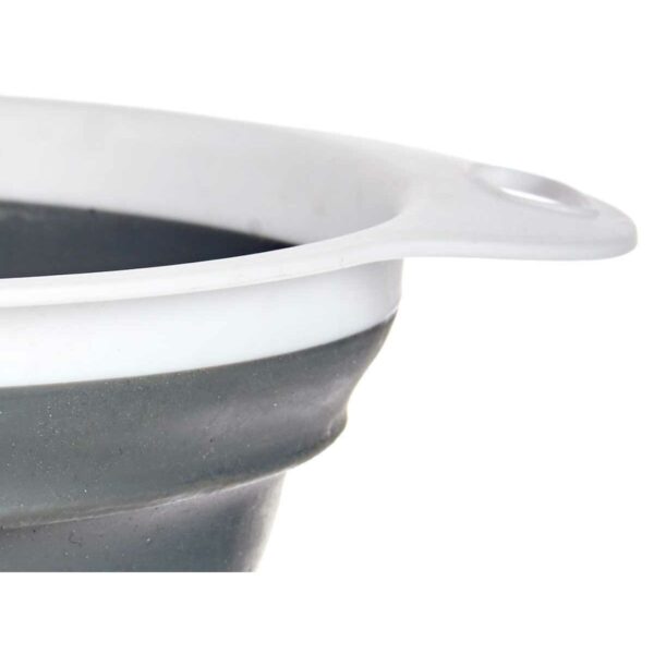Colino Kinvara Bianco Grigio polipropilene TPR 25 x 20 x 8,5 cm 25 x 3 x 20 cm 24,5 x 3,5 x 20 cm (6 Unità)