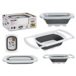 Colino Kinvara Bianco Grigio polipropilene TPR 60 x 26 x 12 cm 39,5 x 4,5 x 26 cm (6 Unità)