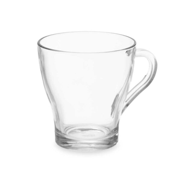 Tazza di caffè e tè Vivalto Trasparente Vetro 280 ml (6 Unità)