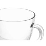 Tazza di caffè e tè Vivalto Trasparente Vetro 280 ml (6 Unità)