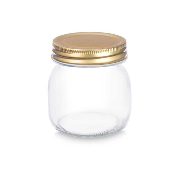 Vaso Vivalto Trasparente Dorato 300 ml (12 Unità)