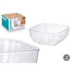 Set di Ciotole Leknes Trasparente Plastica 800 ml 15,3 x 7 x 15,3 cm (24 Unità)