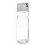 Oliera Vivalto Trasparente Argentato Metallo Cristallo Plastica 180 ml 4,6 x 15,7 x 4,6 cm (12 Unità)