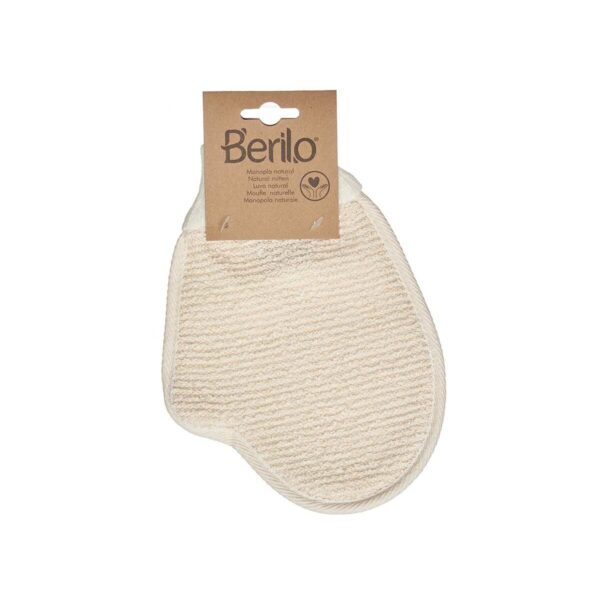 Guanto Esfoliante Berilo Bianco Beige (12 Unità)