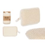 Spugna per il Corpo Berilo Bianco Beige 11 x 16,5 x 2 cm (12 Unità)