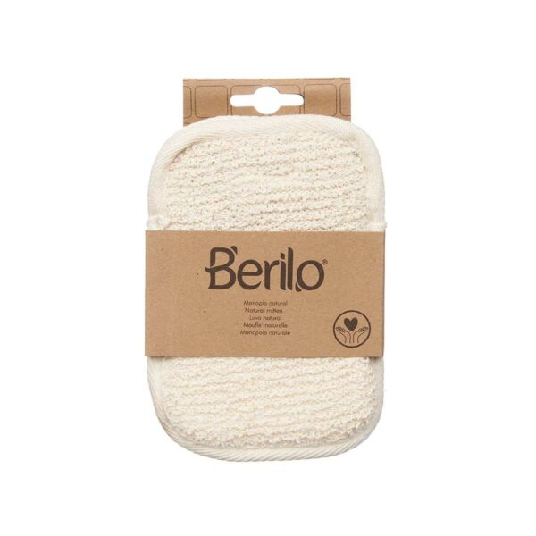 Guanto Esfoliante Berilo Bianco Beige (12 Unità)