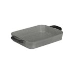 Griglia Kinvara Bianco Rosso Grigio Silicone Alluminio 32 x 25 cm