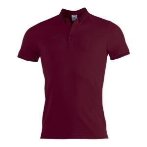 Polo a Maniche Corte Uomo Joma Sport Bali II Rosso Granato L