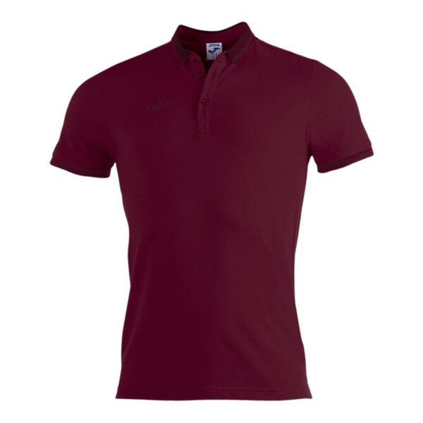 Polo a Maniche Corte Uomo Joma Sport Bali II Rosso Granato L