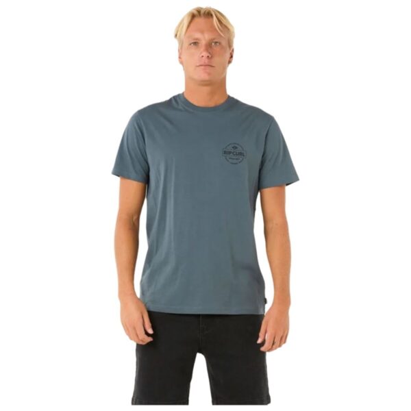 Maglia a Maniche Corte Uomo Rip Curl Staple Tee