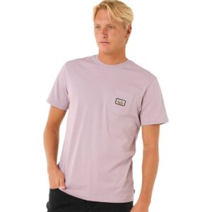Maglia a Maniche Corte Uomo Rip Curl Surf Paradise Badge Tee