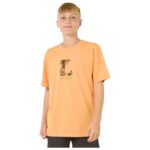 Maglia a Maniche Corte per Bambini Rip Curl Raw Energy Frame Tee Arancio