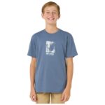 Maglia a Maniche Corte per Bambini Rip Curl Raw Energy Frame Tee