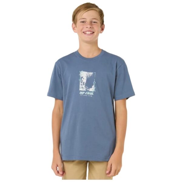 Maglia a Maniche Corte per Bambini Rip Curl Raw Energy Frame Tee