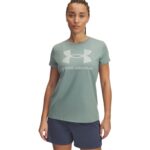 Maglia a Maniche Corte Donna Under Armour Azzurro