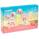 Set Attività Manuali Jovi KAWAII AIR DRY Multicolore (3 Unità)