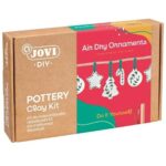 Set Attività Manuali Jovi AIR DRY ORNAMENTS XMAS Multicolore (3 Unità)