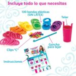 Kit per Creare Braccialetti Cra-Z-Art Plastica 3,4 x 0,3 x 2,7 cm 4 x 8 x 3,5 cm (4 Unità)