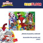 Set di 4 Puzzle Spidey 35 x 1,5 x 25 cm 48 Pezzi (6 Unità)
