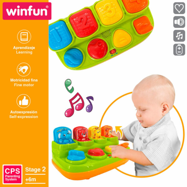 Giocattolo Musicale Winfun 25 x 12 x 14 cm (4 Unità)