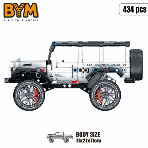 Set di Costruzioni Macchina 434 Pezzi