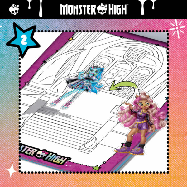 Set da Disegno Monster High (6 Unità)