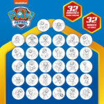 Set da Disegno The Paw Patrol (6 Unità)