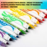 Set da Disegno Cra-Z-Art (6 Unità)