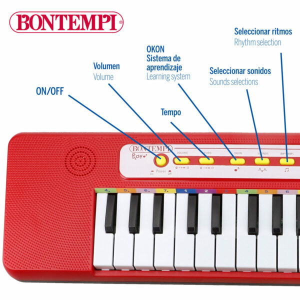 Tastiera Bontempi 47 x 3,5 x 13 cm (6 Unità)