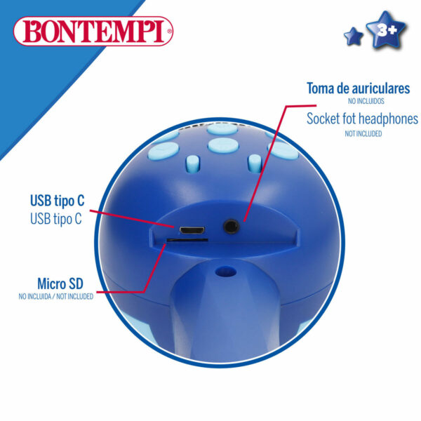 Microfono Karaoke Bontempi 6 Unità