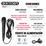 Altoparlante con Microfono Karaoke Bontempi 4 Unità