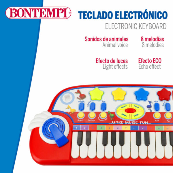 Pianoforte Elettrico Bontempi 38 x 18 x 17 cm (6 Unità)