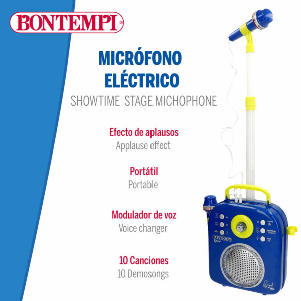 Altoparlante con Microfono Karaoke Bontempi 2 Unità