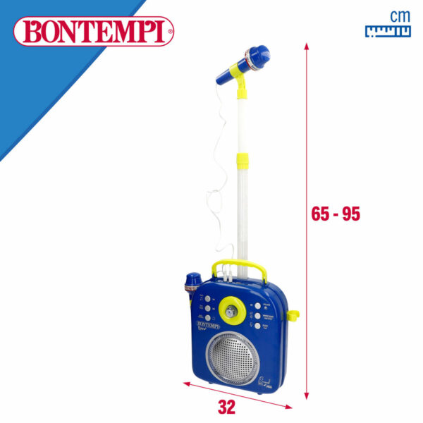 Altoparlante con Microfono Karaoke Bontempi 2 Unità