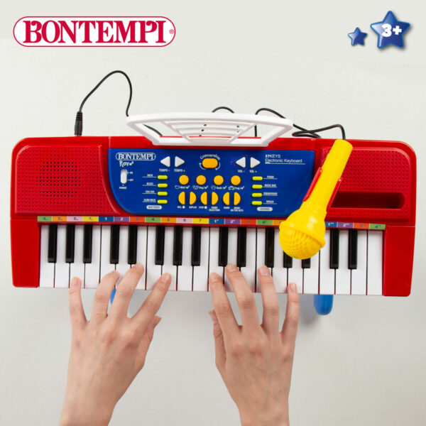 Tastiera 37 Tasti Bontempi 43 x 56 x 23 cm (2 Unità)