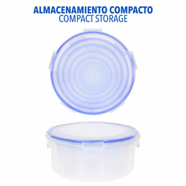 Set di Contenitori da Cucina Ermetici Impilabili Max Home 23 x 11 x 23 cm 6 Unità