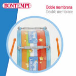 Tamburo Bontempi 24 x 13 x 24 cm (6 Unità)