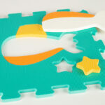 Tappeto Puzzle Colorbaby Multicolore Plastica EVA 90 x 90 cm Veicoli 9 Pezzi (4 Unità)