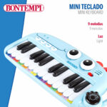 Pianoforte Educativo Apprendimento Bontempi Dino 30 x 4 x 14 cm (4 Unità)