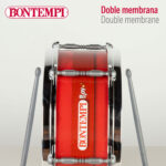 Tamburo Bontempi Plastica 31 x 15 x 31 cm Rosso (4 Unità)