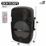 Altoparlante con Microfono Karaoke Bontempi Plastica 25 x 39 x 21 cm (2 Unità)
