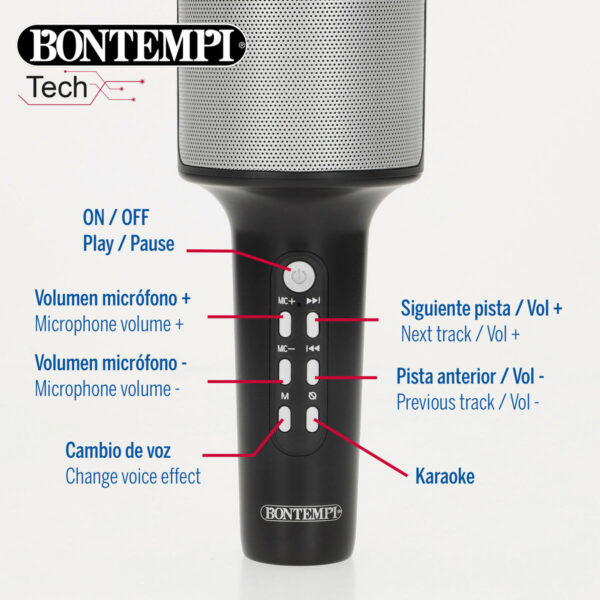 Microfono Karaoke Bontempi