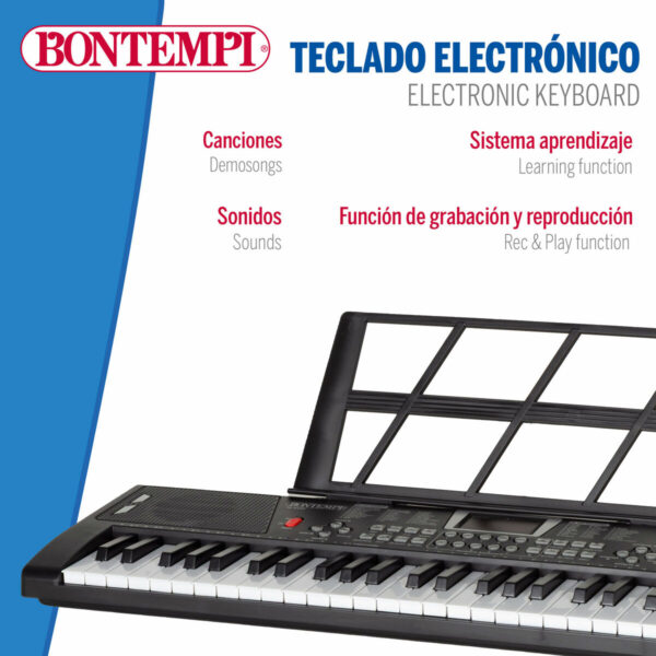 Pianoforte Elettrico Bontempi 68 x 88 x 38 cm (2 Unità)
